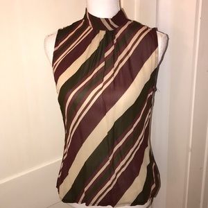 Fabulous Sleeveless Blouse - Neutral Tones